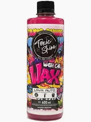 Toxic Shine Shampoo Wax Con Cera De Carnauba 600cc